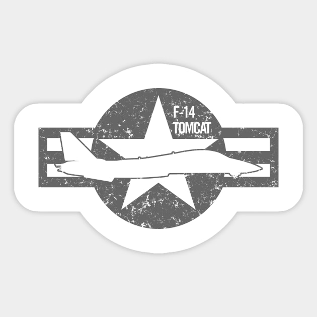 F-14 Tomcat Sticker by hobrath